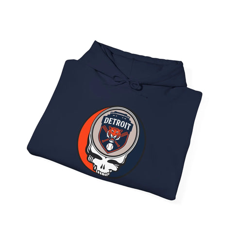 Grateful Dead - Detroit Tigers Grateful Dead Unisex Heavy Blend Hoodie - Hooded Sweatshirt - StealieShop